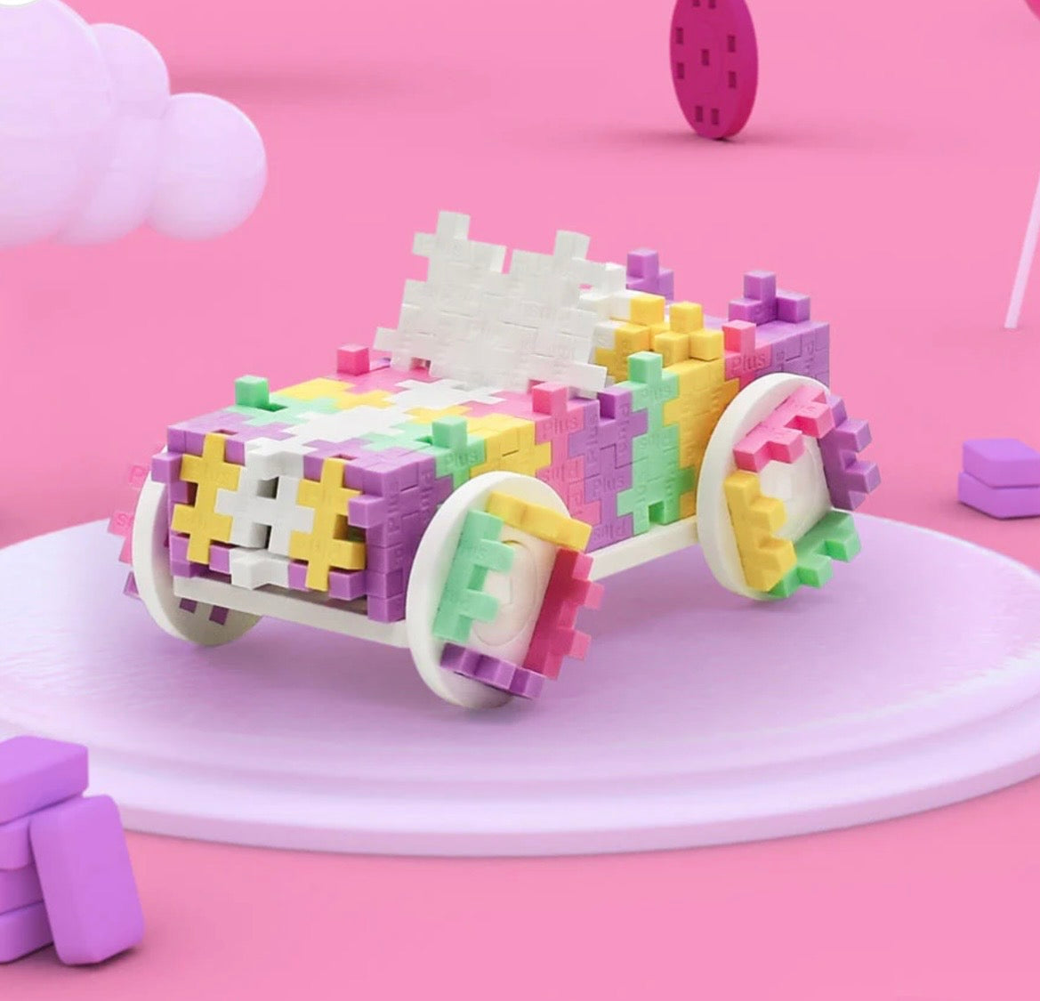 Plus-Plus GO Candy Car