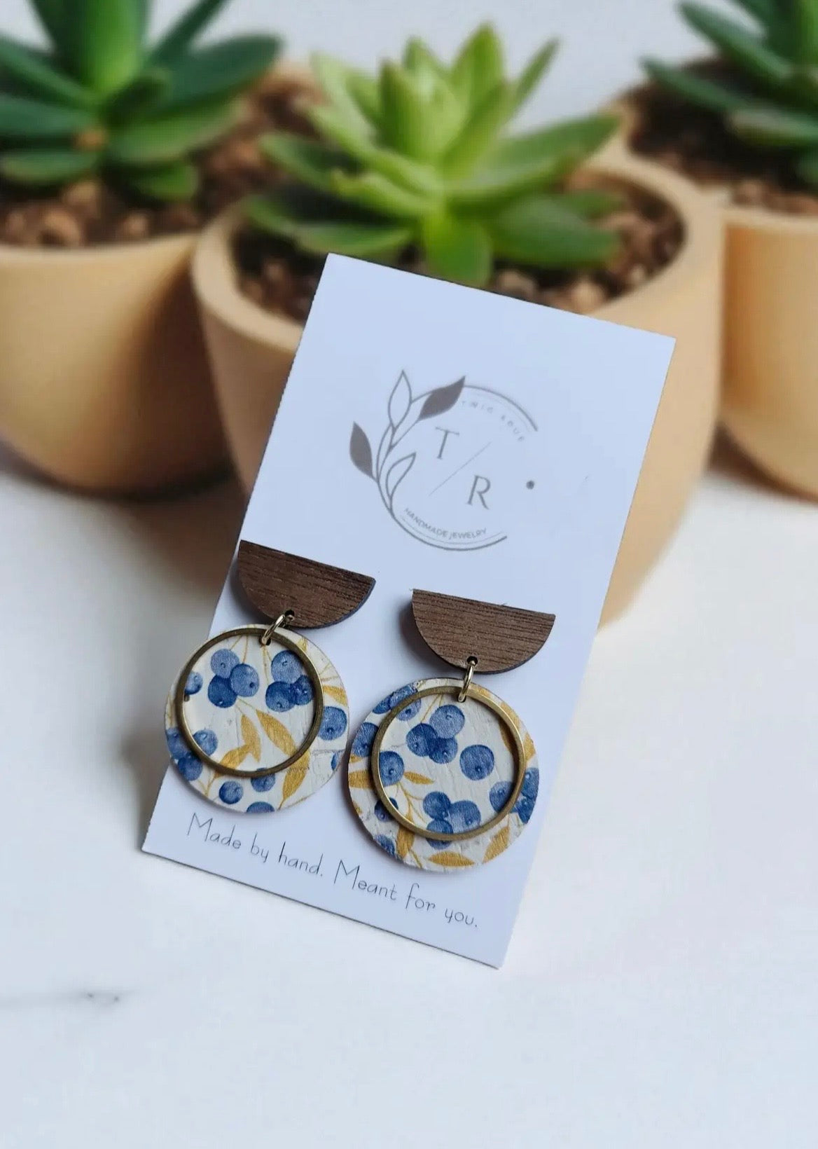 Ayla Twig & Rue Earrings