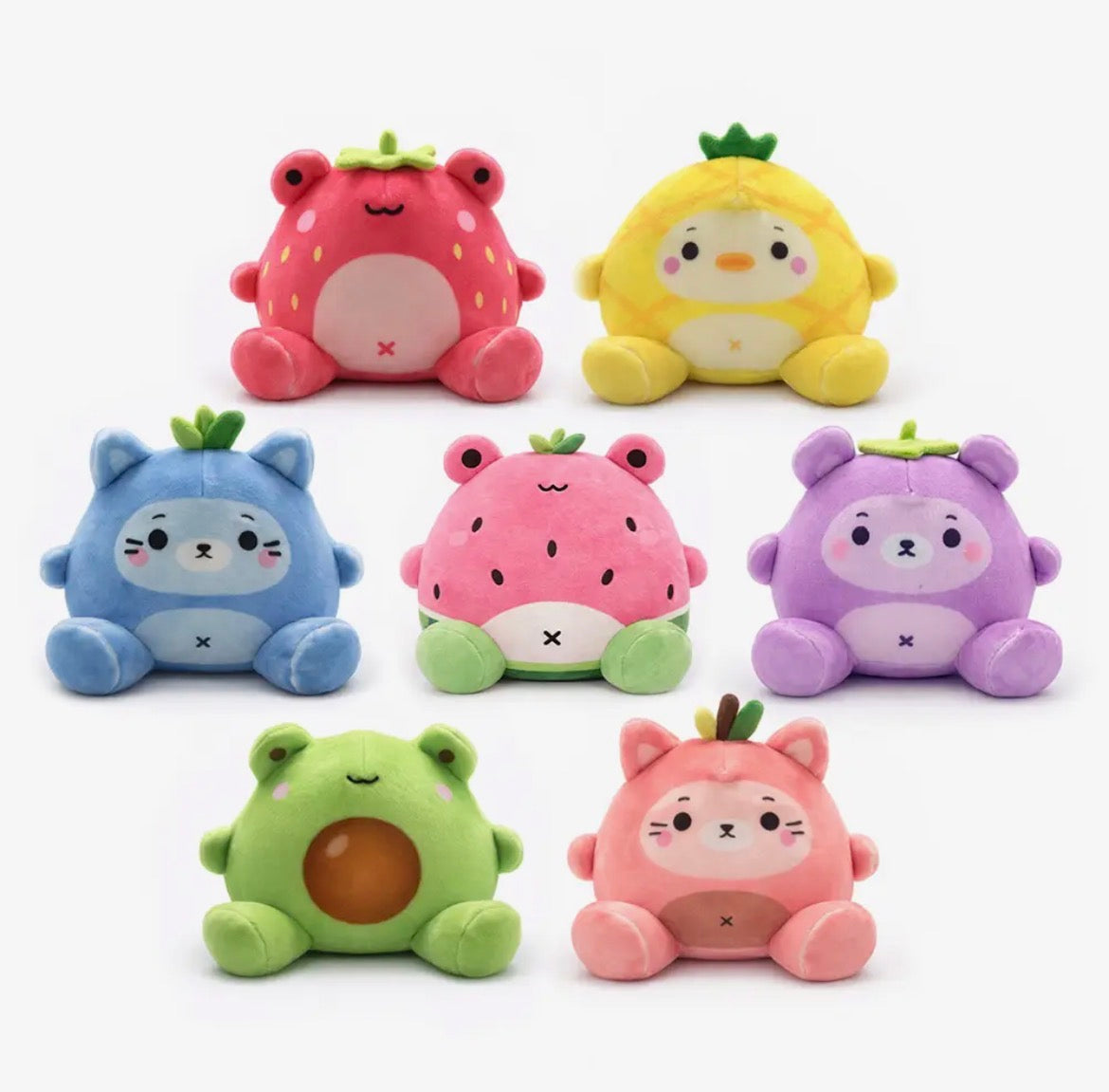 Plush Super Duper Sugar Squisher Fruit Frenzy