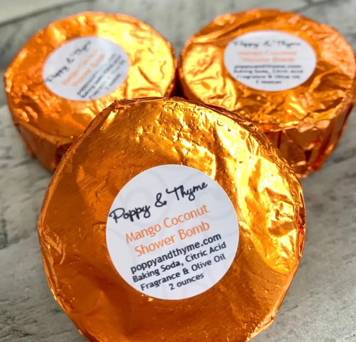 Poppy & Thyme Shower Bomb