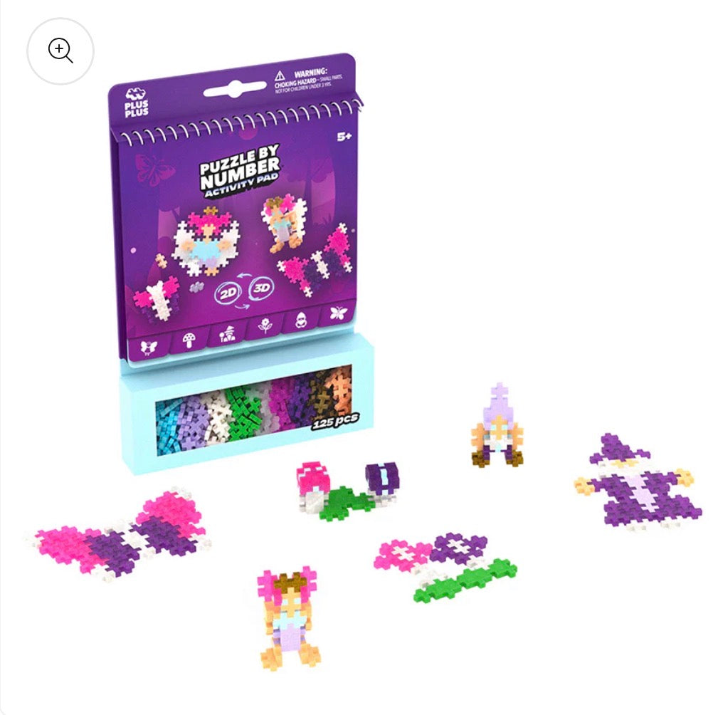 Plus-plus Puzzle by Numbers