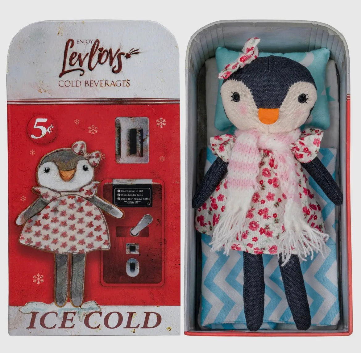 Girl Penguin Tiny Box