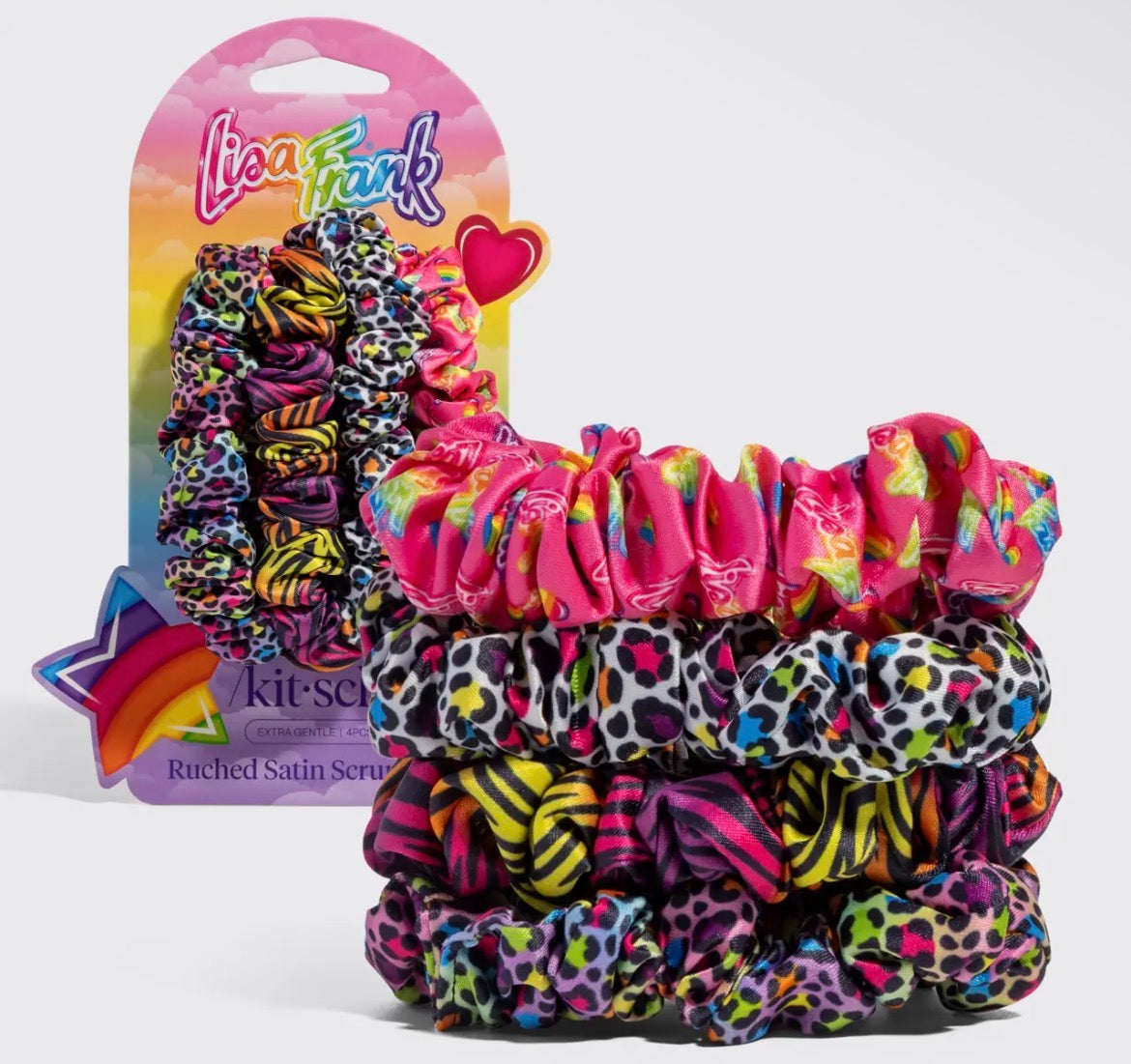 Lisa Frank Hair Scrunchies