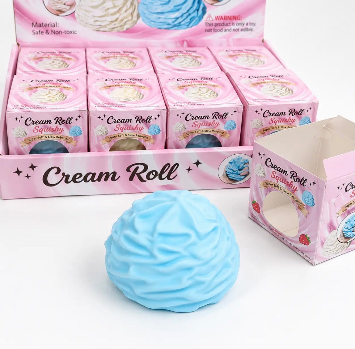 Cream Roll Vaseline Squishy