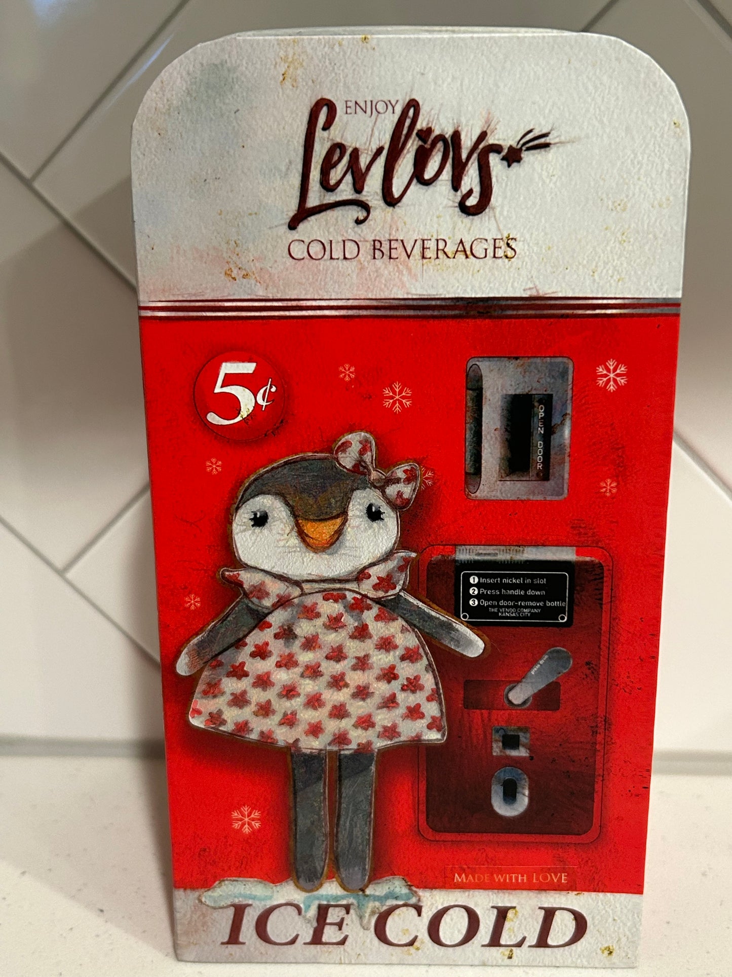 Girl Penguin Tiny Box