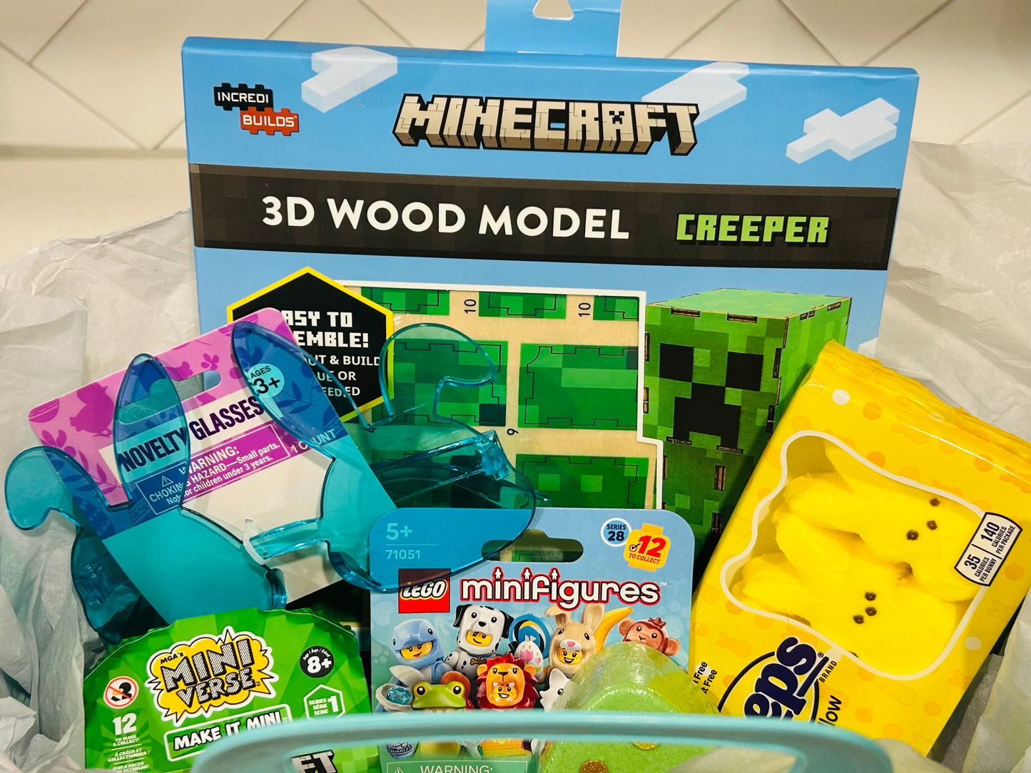 Minecraft Easter Basket