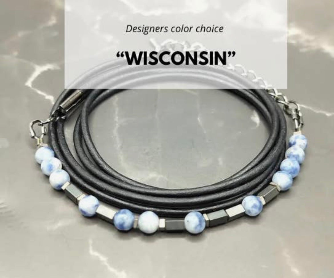 Morse Code Leather Bracelets