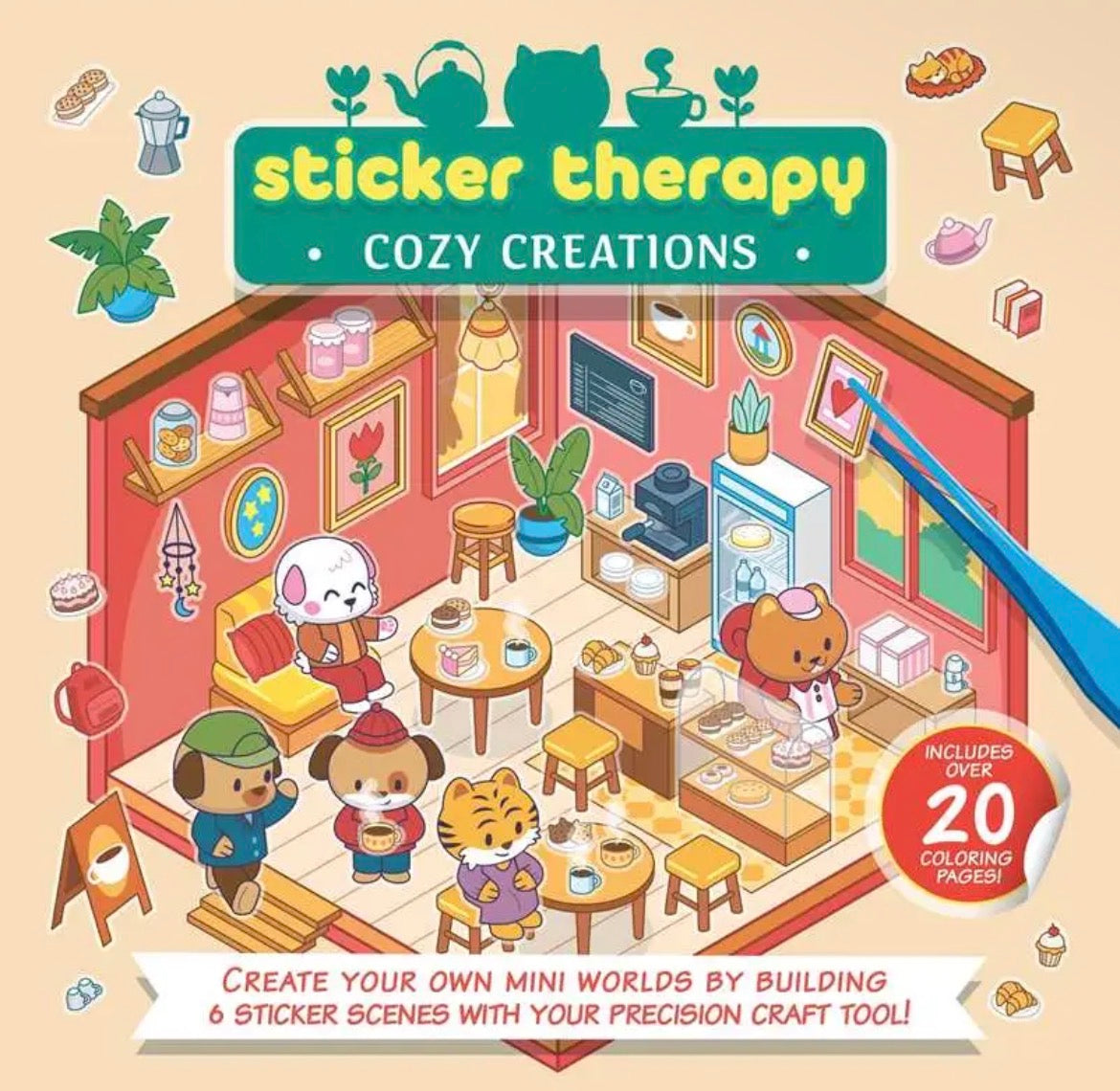 Sticker Therapy Books