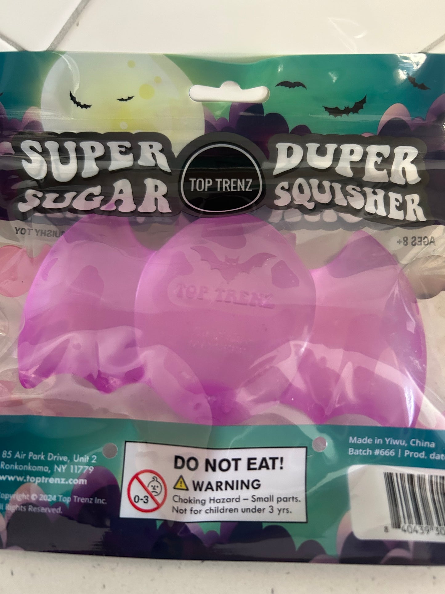 Super Duper Sugar Squishers- Bat