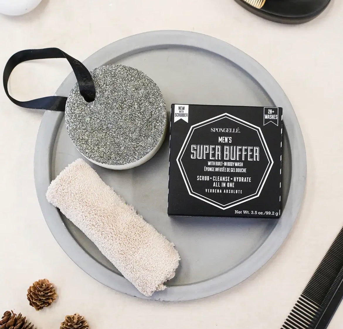 Spongelle Men’s Super Buffer
