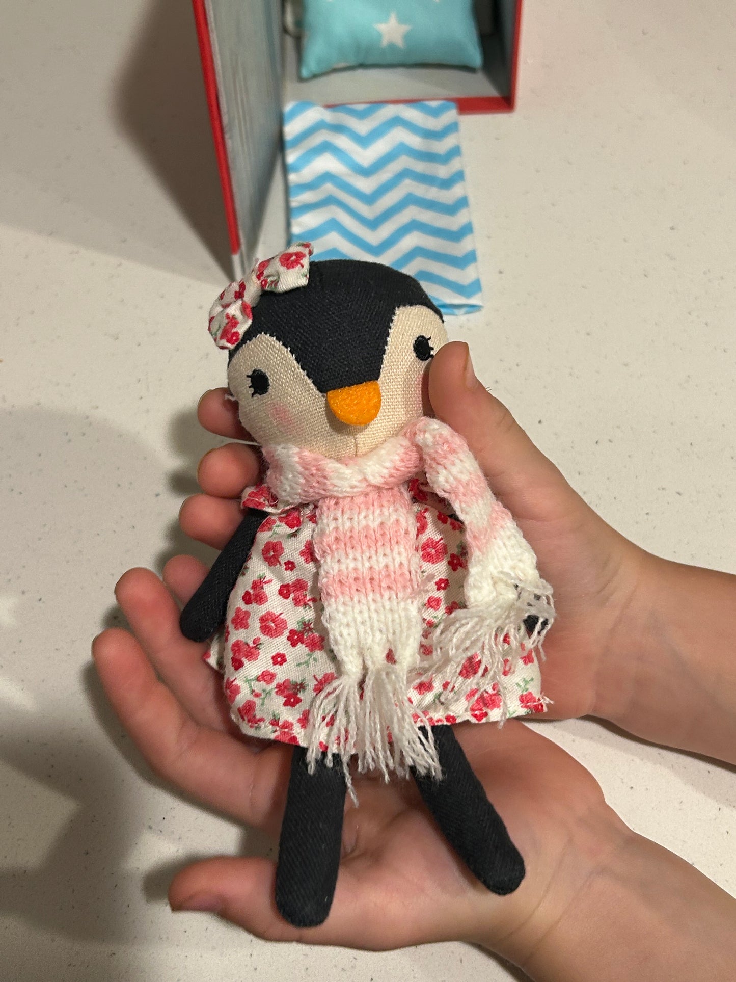 Girl Penguin Tiny Box