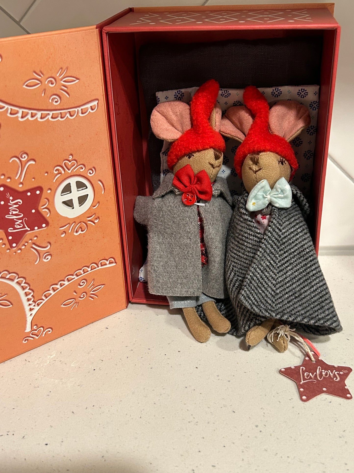 Christmas Mice Tiny Box