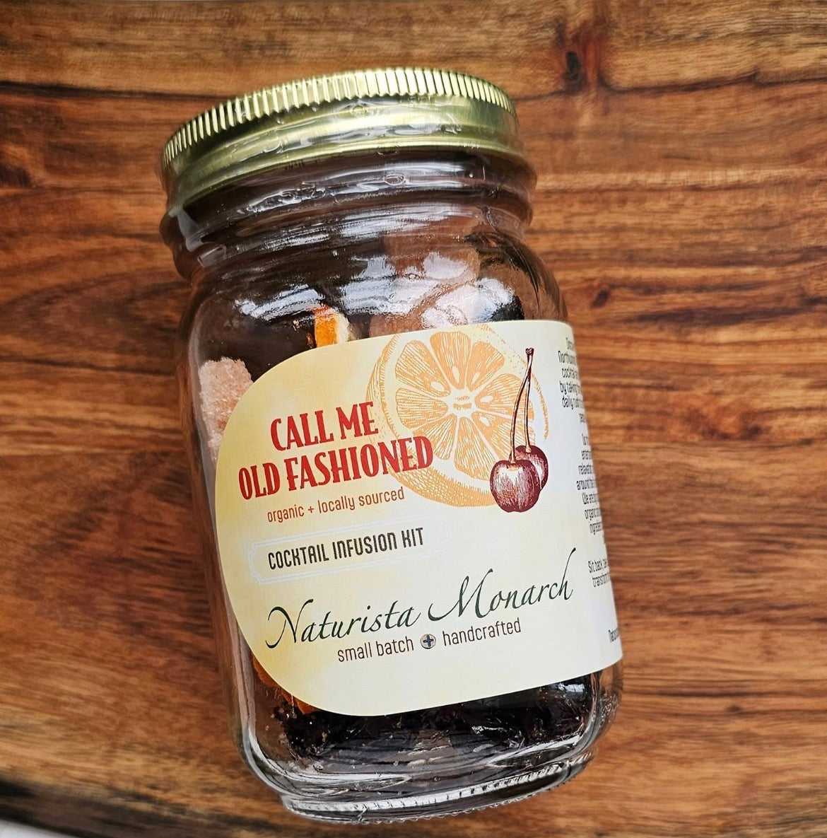 Naturista Monarch’s Cocktail Infusion Jars- 16oz