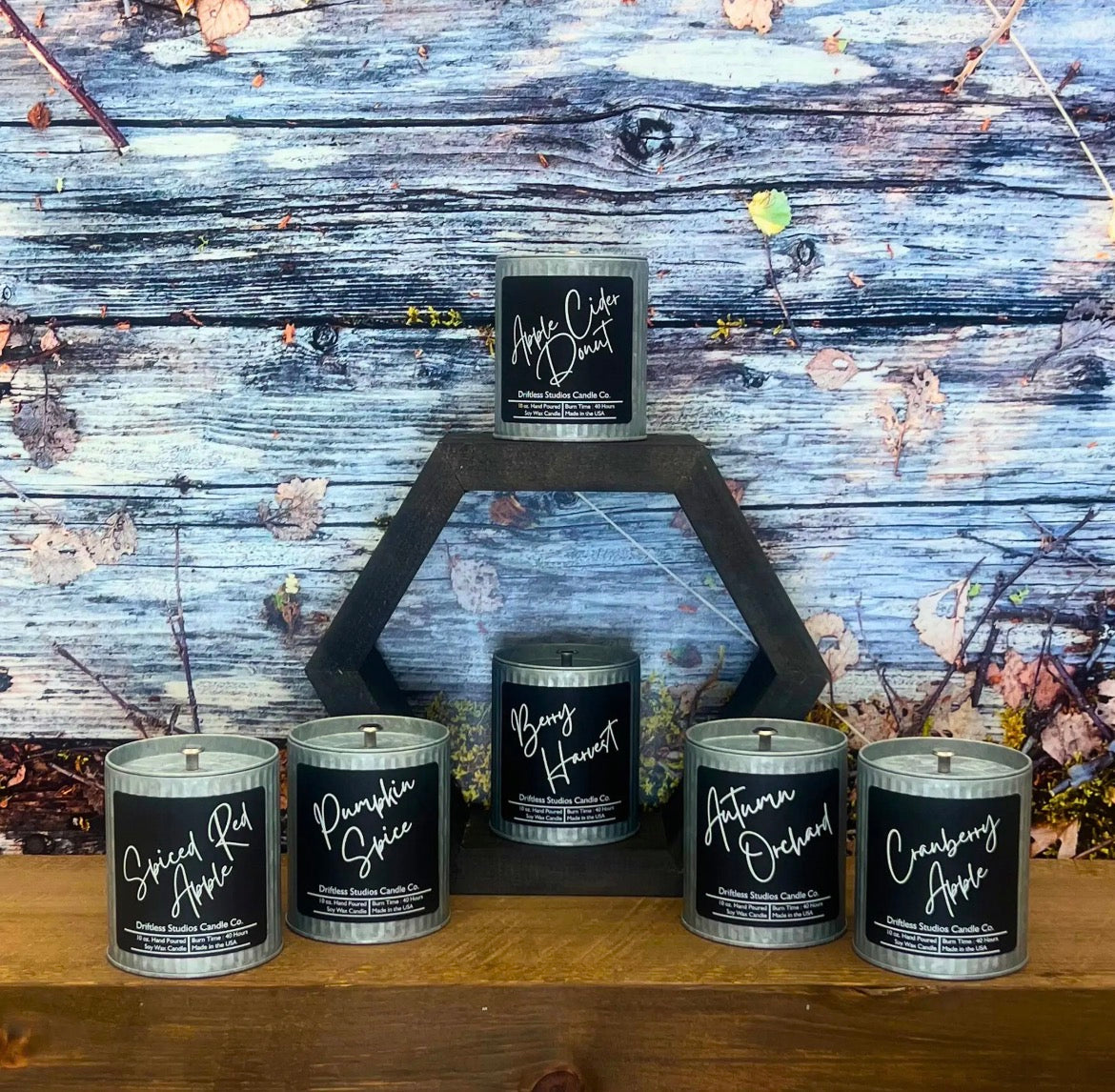 Fall Candles from Driftless Studios