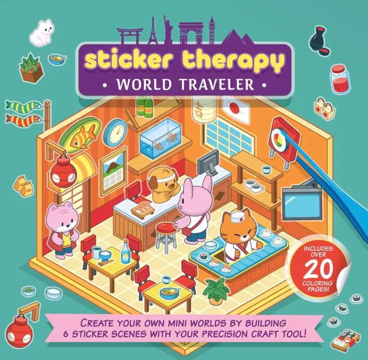 Sticker Therapy Books