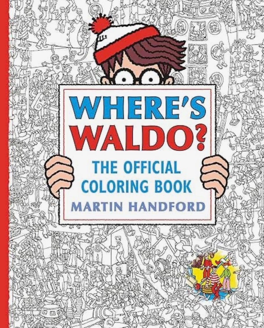 Where’s Waldo Coloring Book