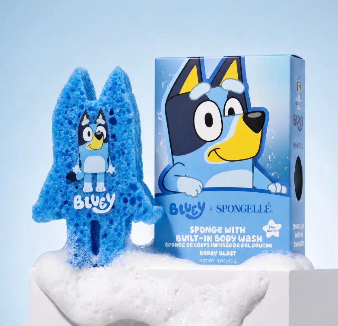 Spongelle Bluey Shower Buffer