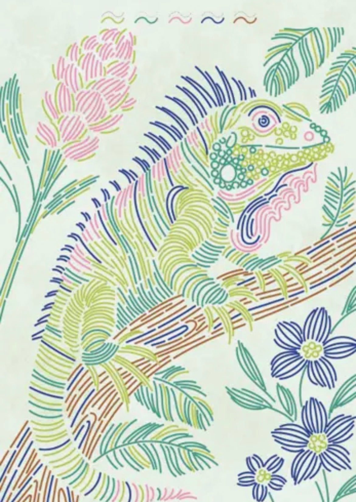 Lifelines: Trace by Lines- Tropical Paradise