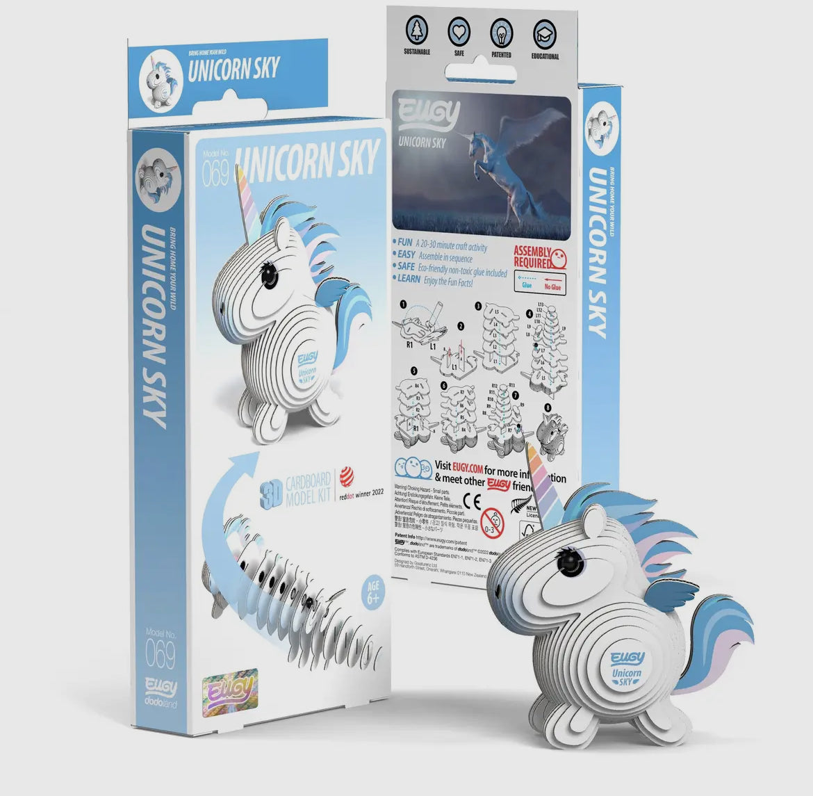 Eugy Blue Unicorn