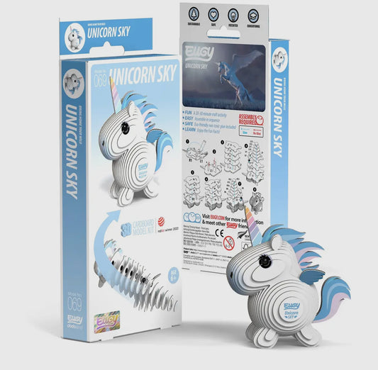 Eugy Blue Unicorn