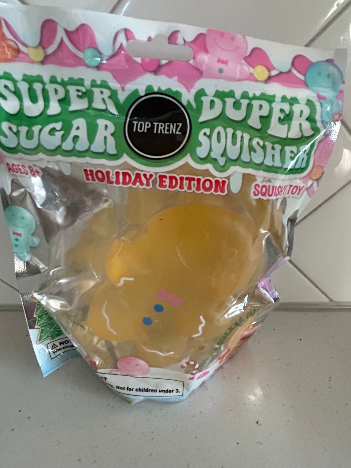 Super Duper Sugar Squishers- Gingerbread