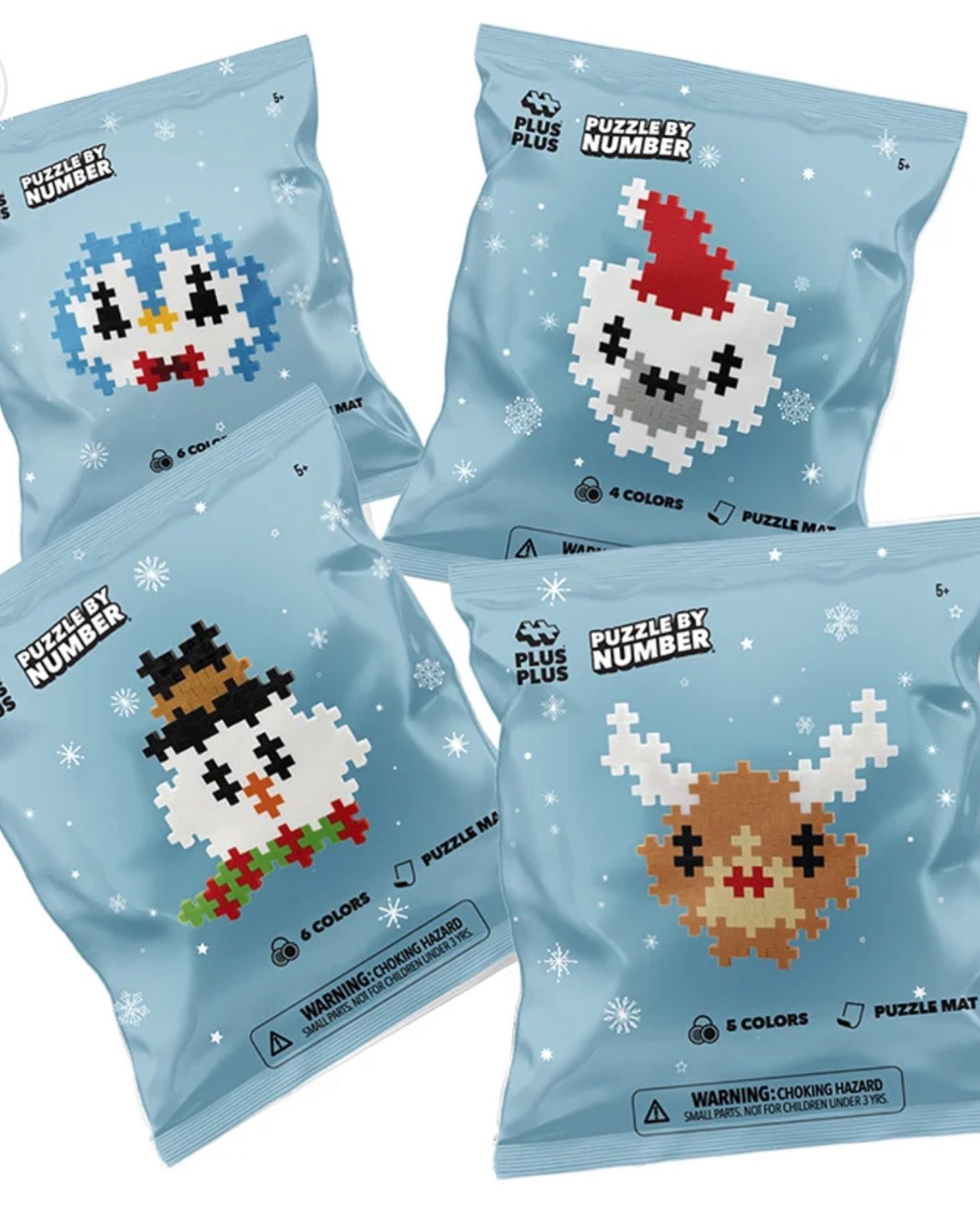 Holiday Plus-plus Puzzle by Number Pack