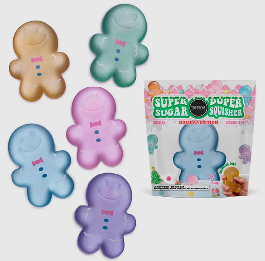 Super Duper Sugar Squishers- Gingerbread