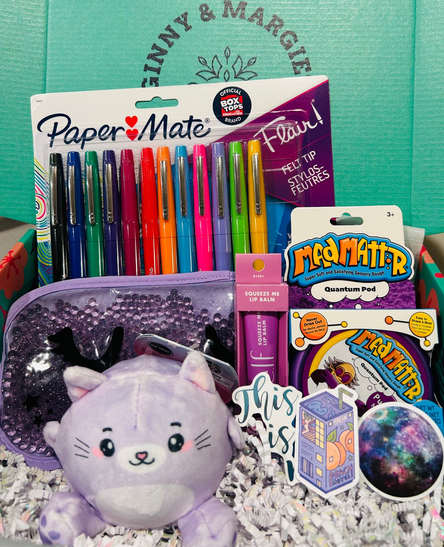 Teen/preteen Purple Gift Box