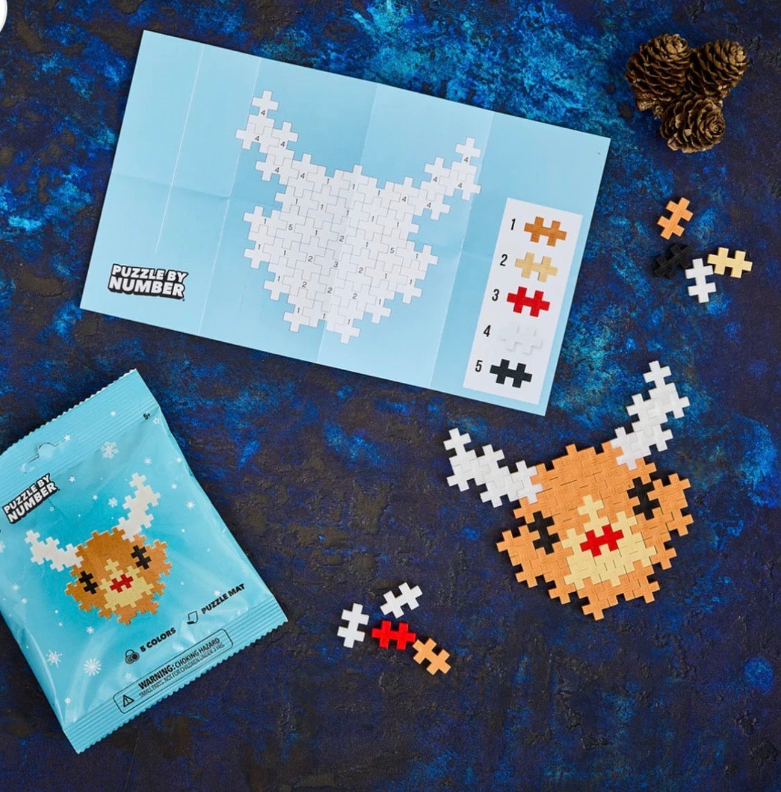 Holiday Plus-plus Puzzle by Number Pack