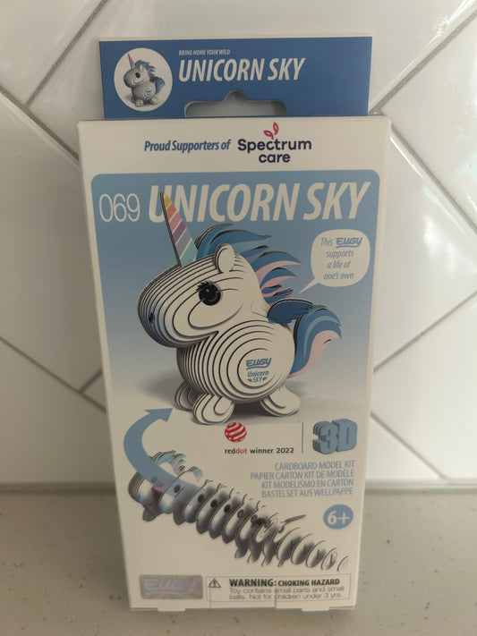 Eugy Blue Unicorn