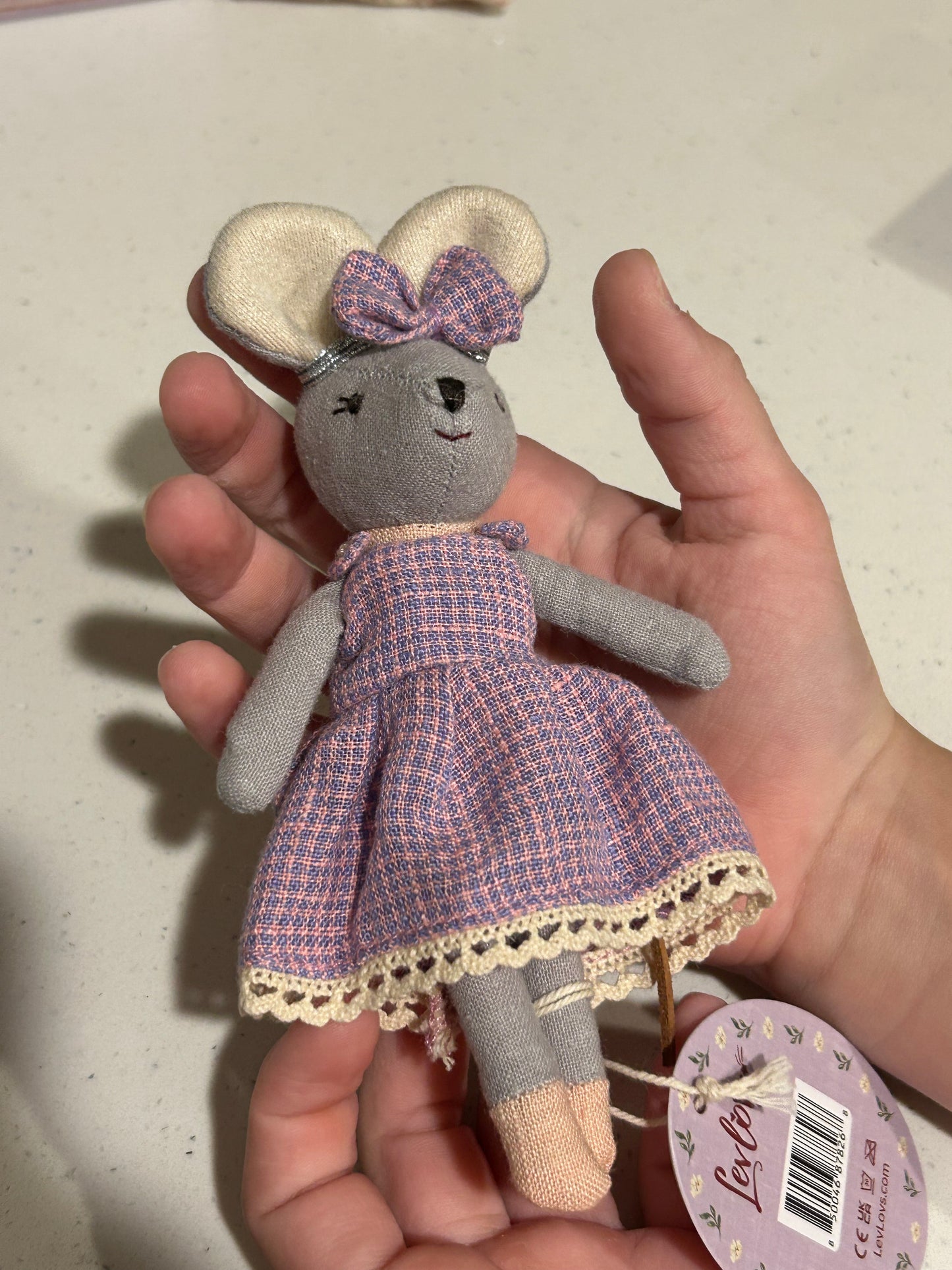 Violet Mouse Tiny Box