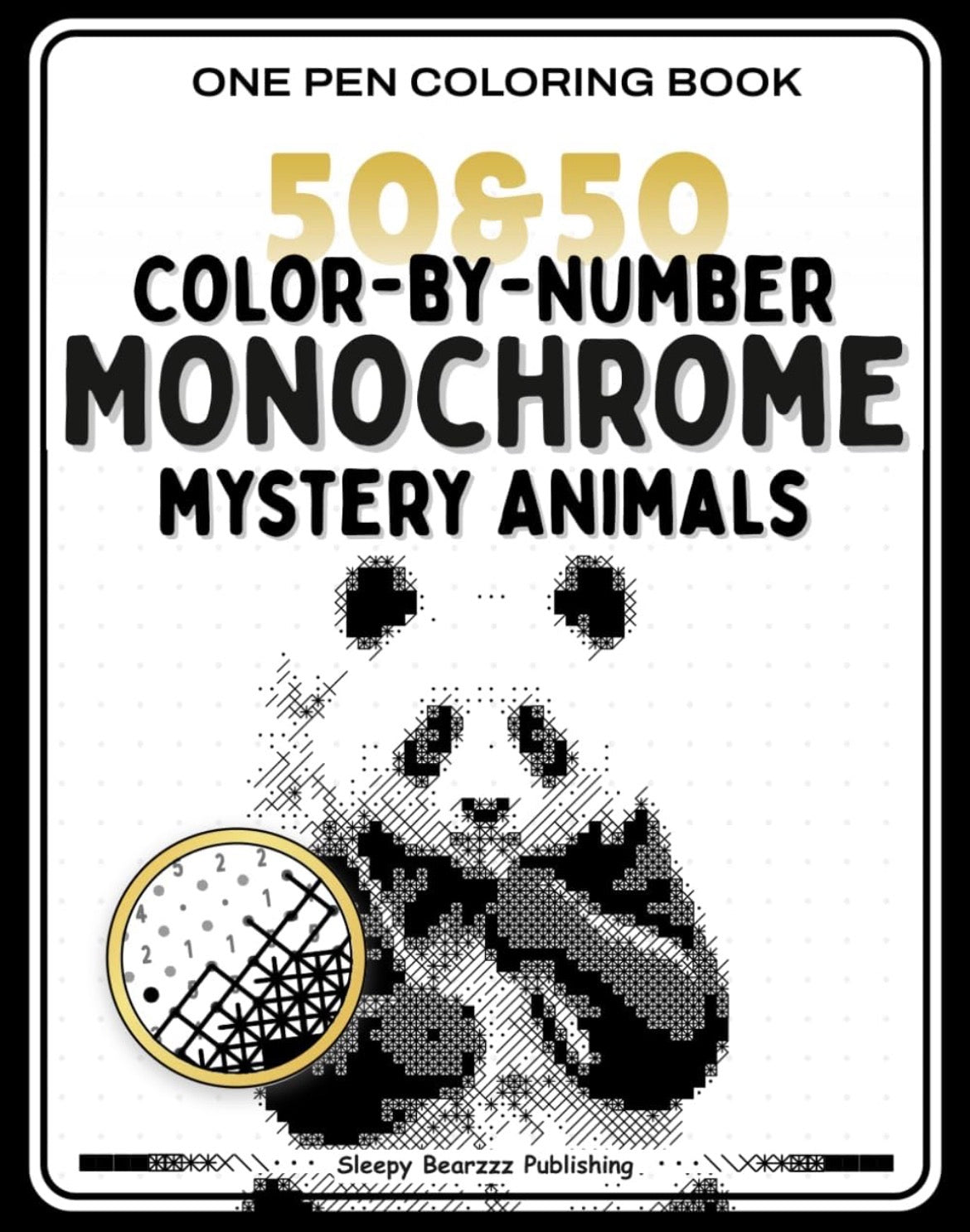 Monochrome Pixel Reveals Color by Number