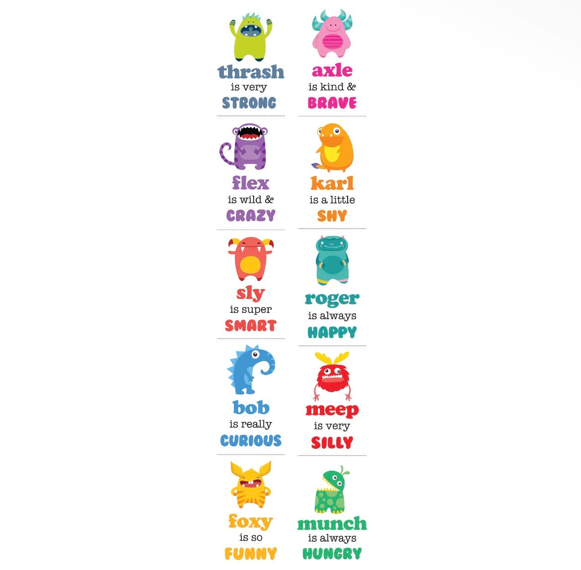 Mood Monster Pencil Pack