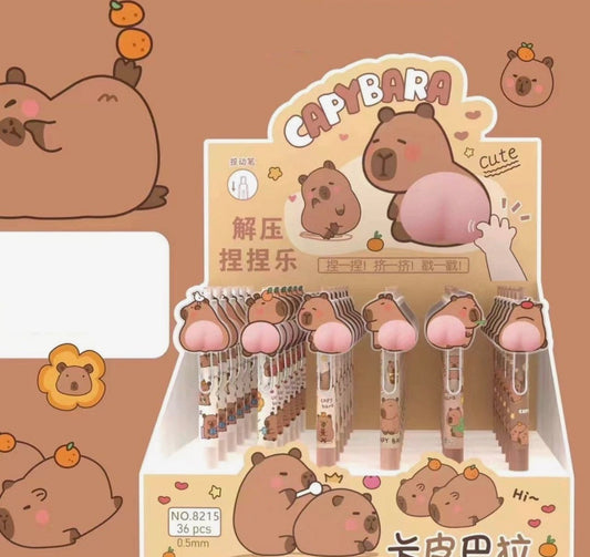 Capybara Butt Pens