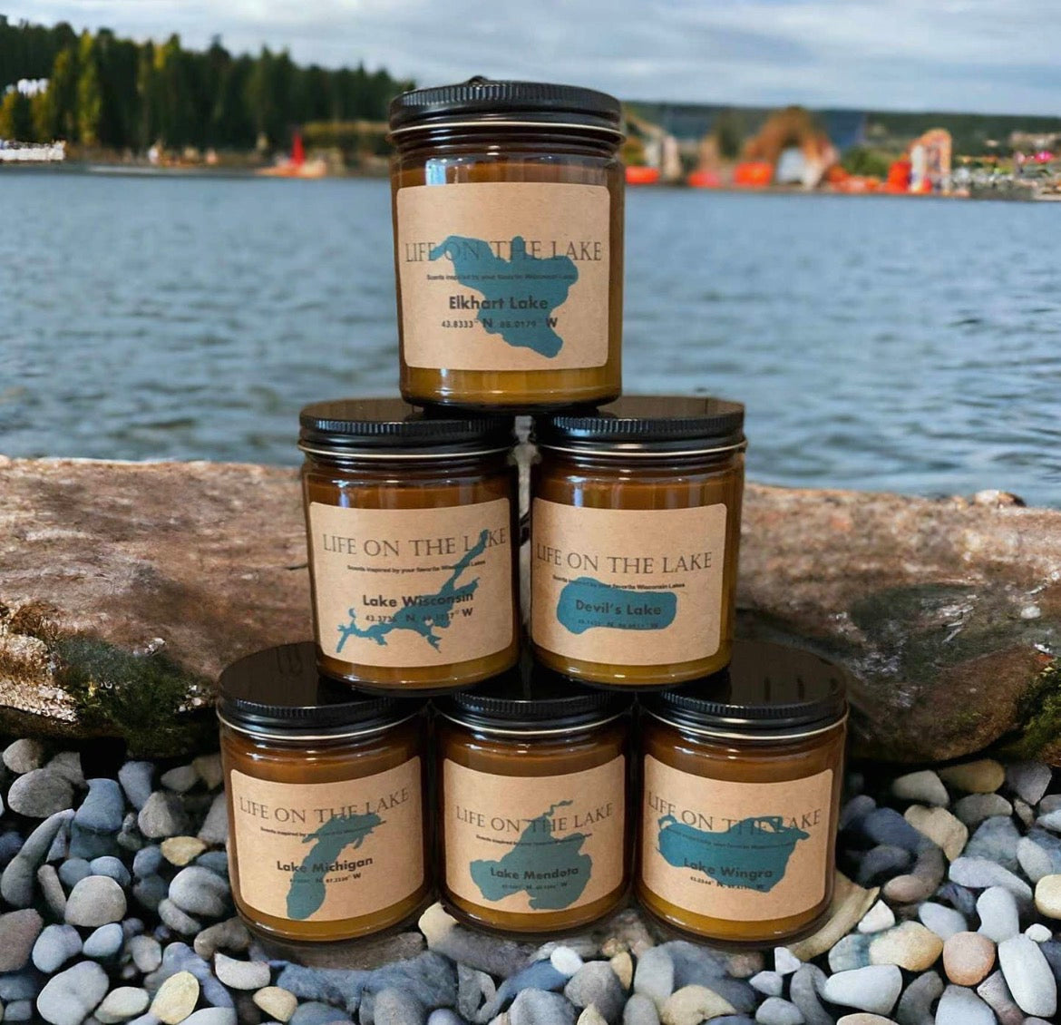 Wisconsin Candle Company’s Life on the Lake Candles.