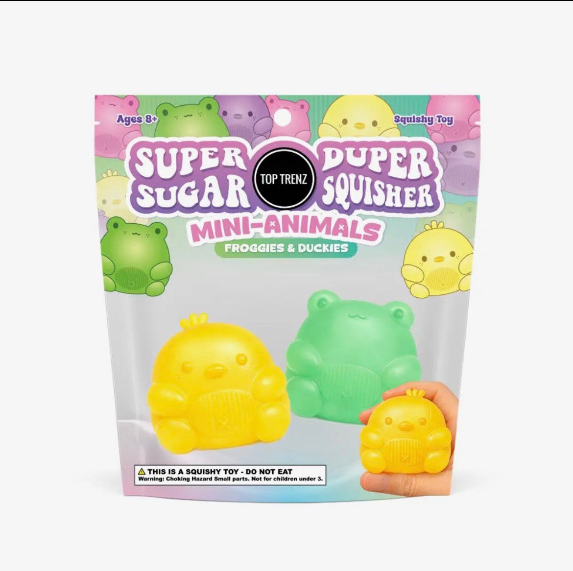 Super Duper Sugar Squisher Chick and Frog