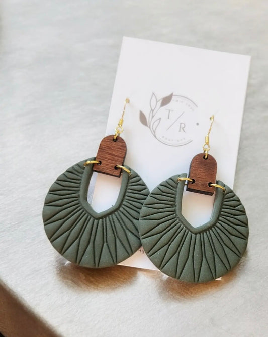 Luna Twig & Rue Earrings