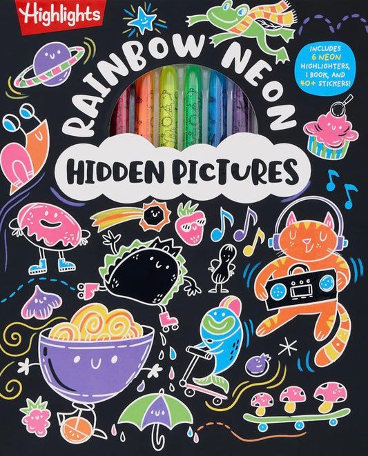 Highlights Rainbow Neon Hidden Pictures