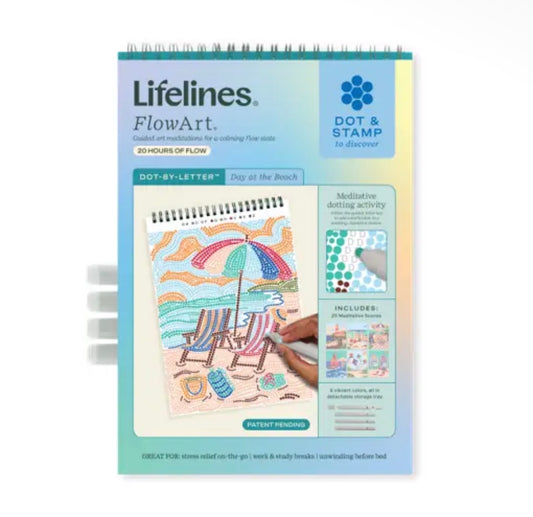Lifelines Flowart- Day at the Beach