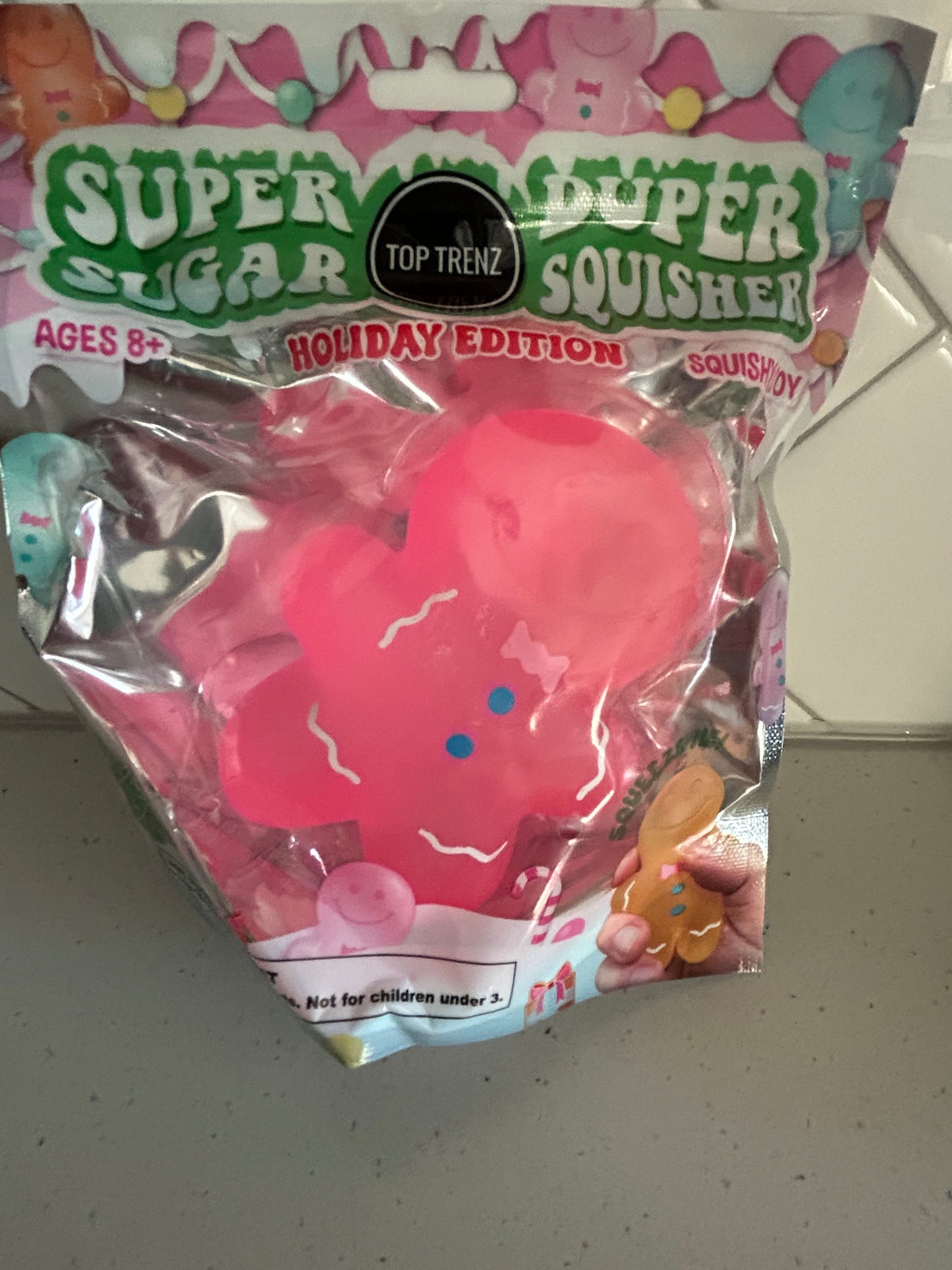 Super Duper Sugar Squishers- Gingerbread