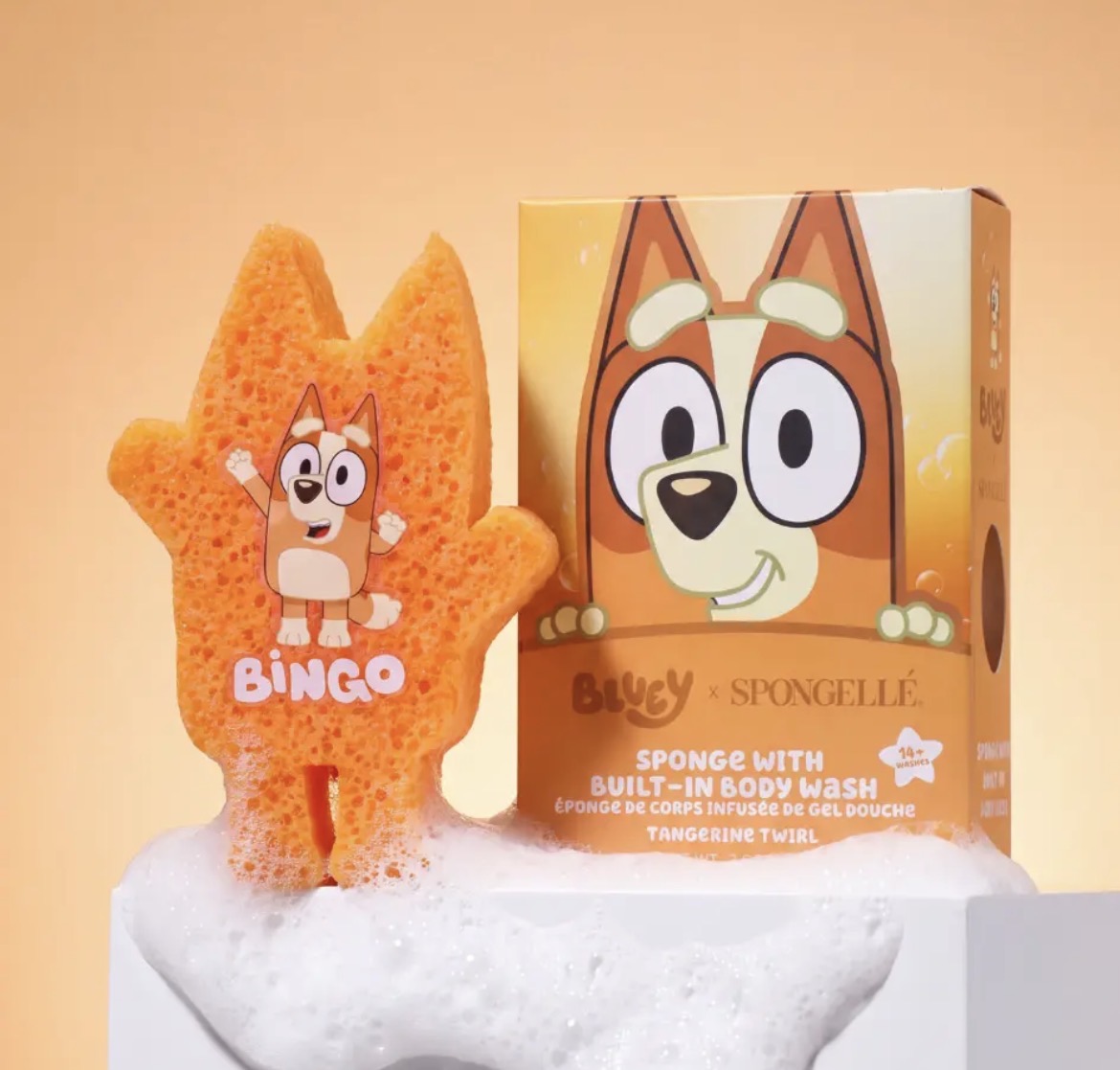 Spongelle Bluey Shower Buffer