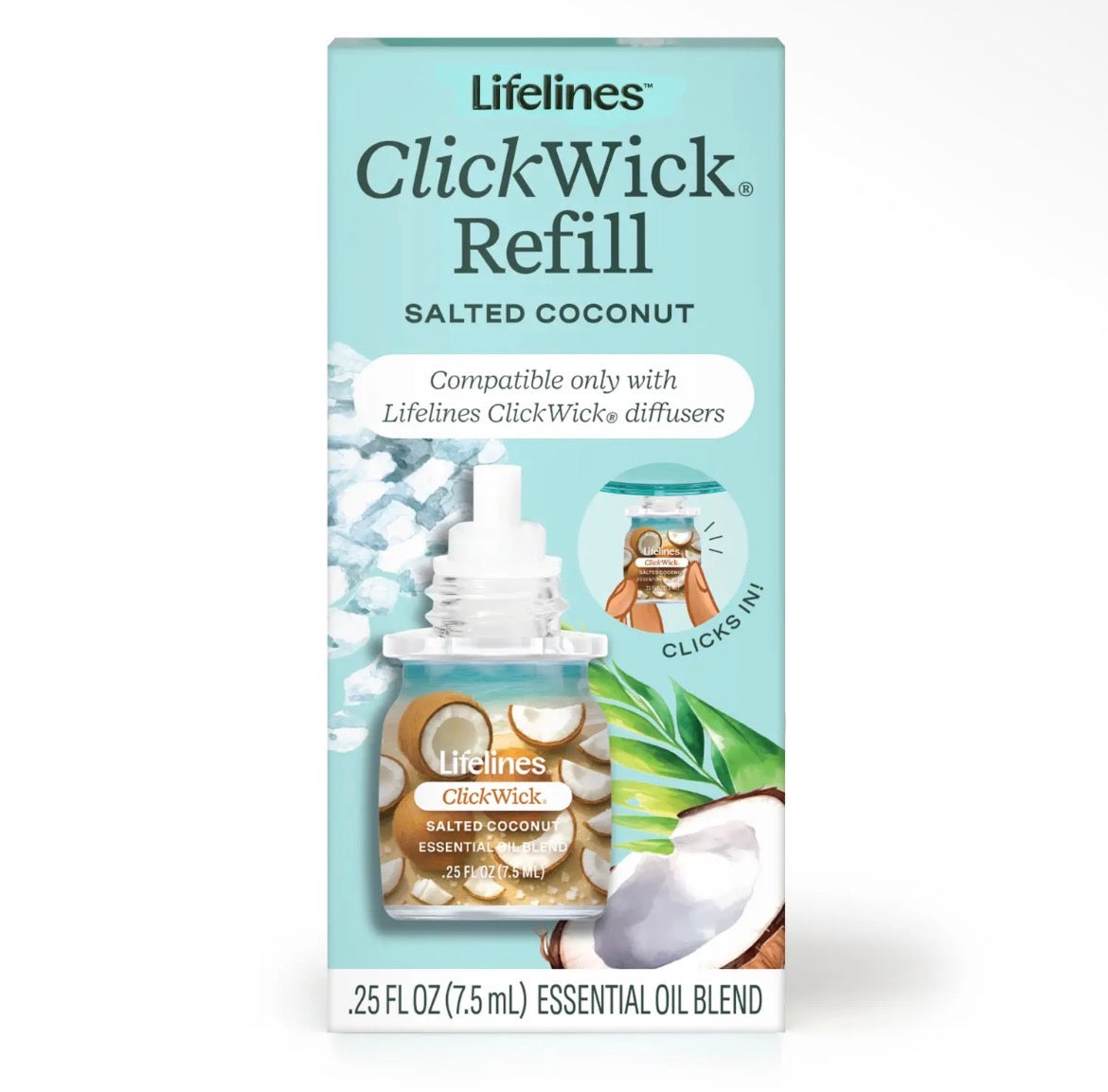 Lifelines Clickwick Diffuser Scent Refills